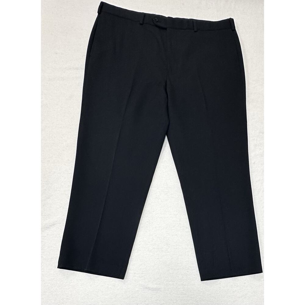 Brooks Brothers Pants Mens 40x27 Navy Madison Wool Pleated Dress Trousers EUC